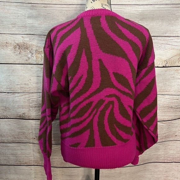 Vintage Peregrine Sun Valley Idaho Ski Sweater Wool ‘80’s Hong Kong Size Medium - Picture 5 of 8